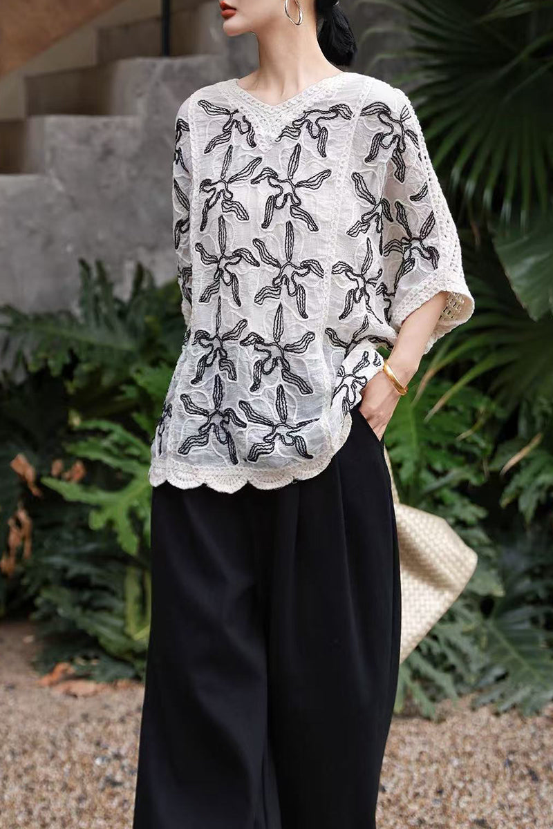 Floral Oversized T-Shirt