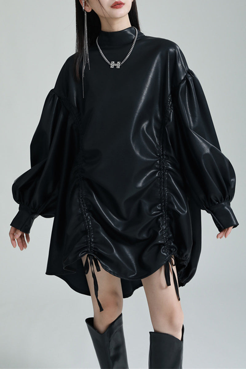 Modern Oversized Long Sleeve Dress