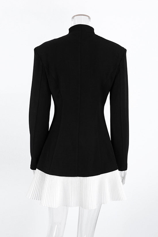 Elegant Blazer-Inspired Casual Dress