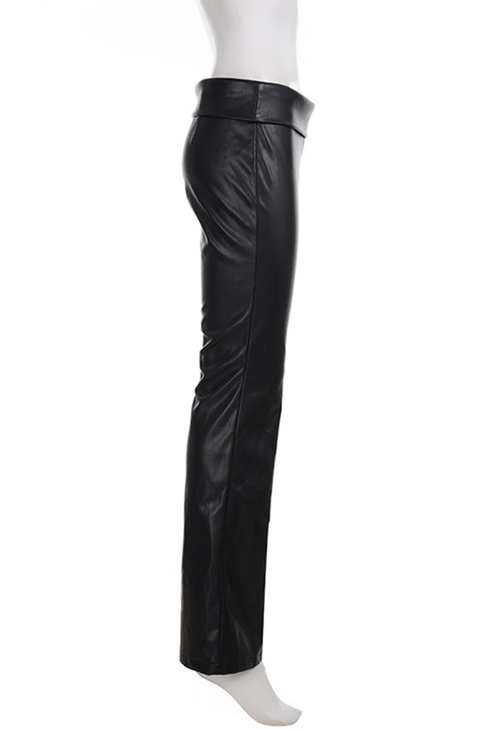 Sleek Flare Casual Pants