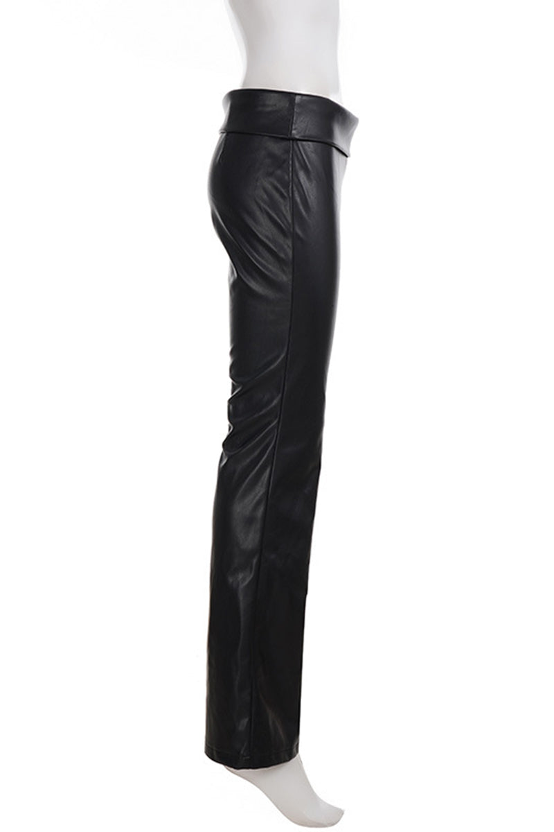 Sleek Flare Casual Pants