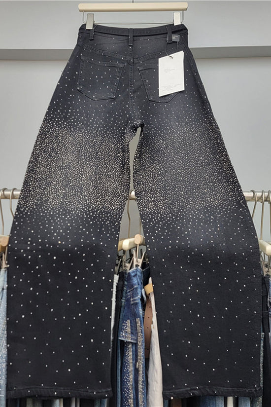 Sparkle Wide Leg Jeans