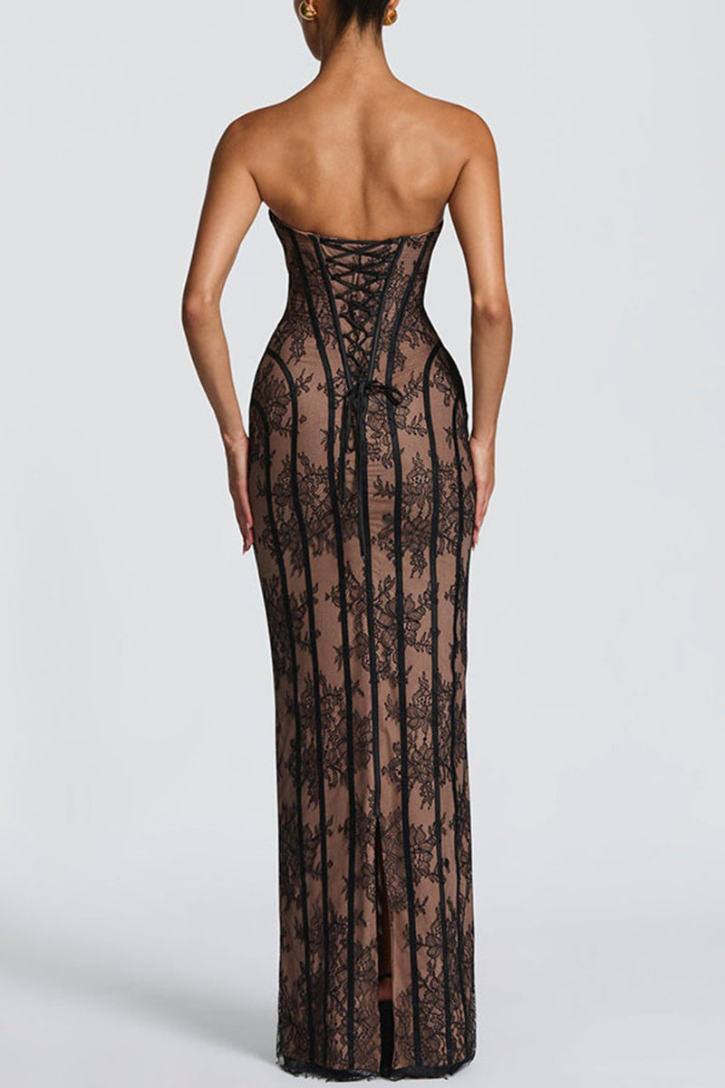 Elegant Sleeveless Bodycon Maxi Dress