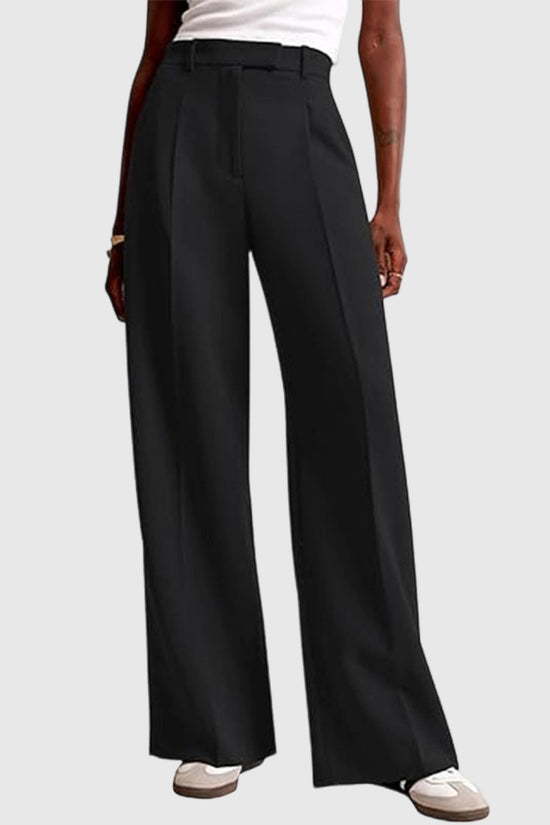 Wide-Leg Relaxed Fit Casual Pants