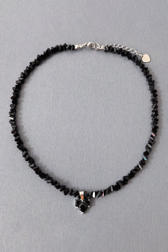 Sparkling Heart Pendant Necklace