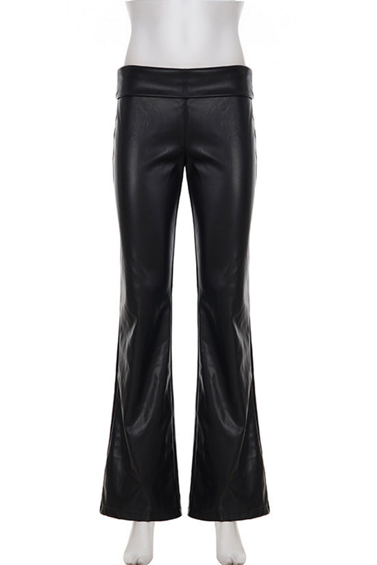 Sleek Flare Casual Pants
