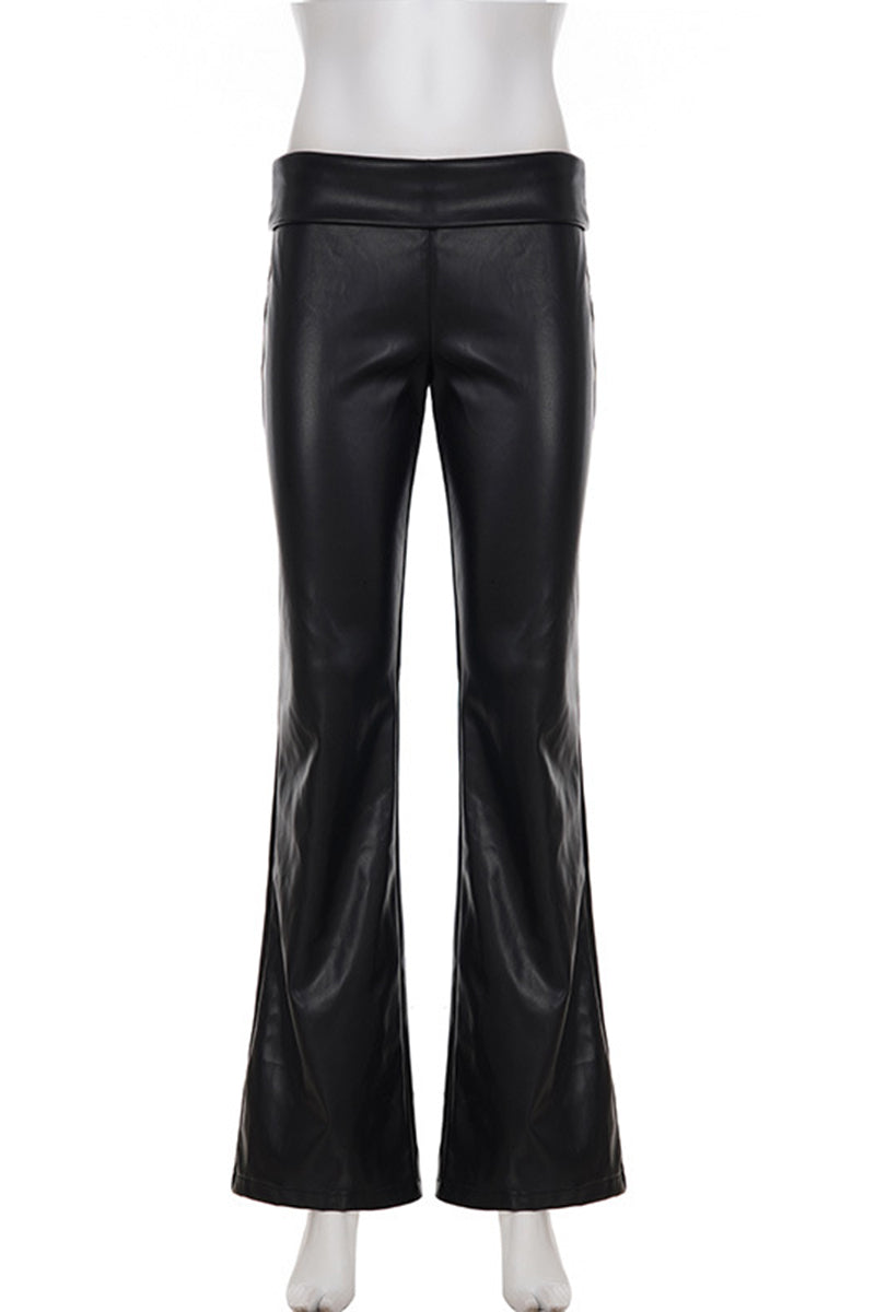 Sleek Flare Casual Pants