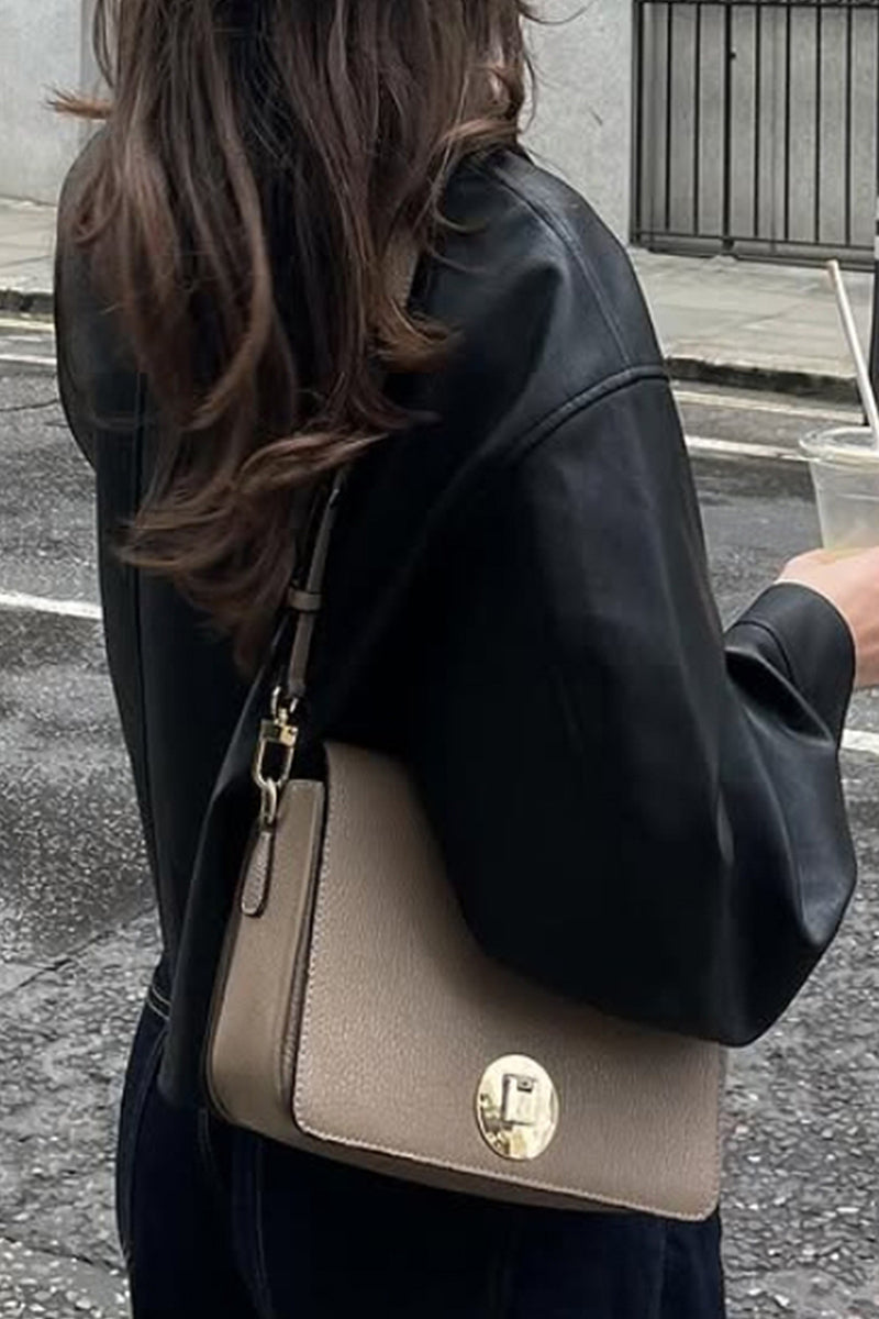 Chic Modern Zip-Up Jacket