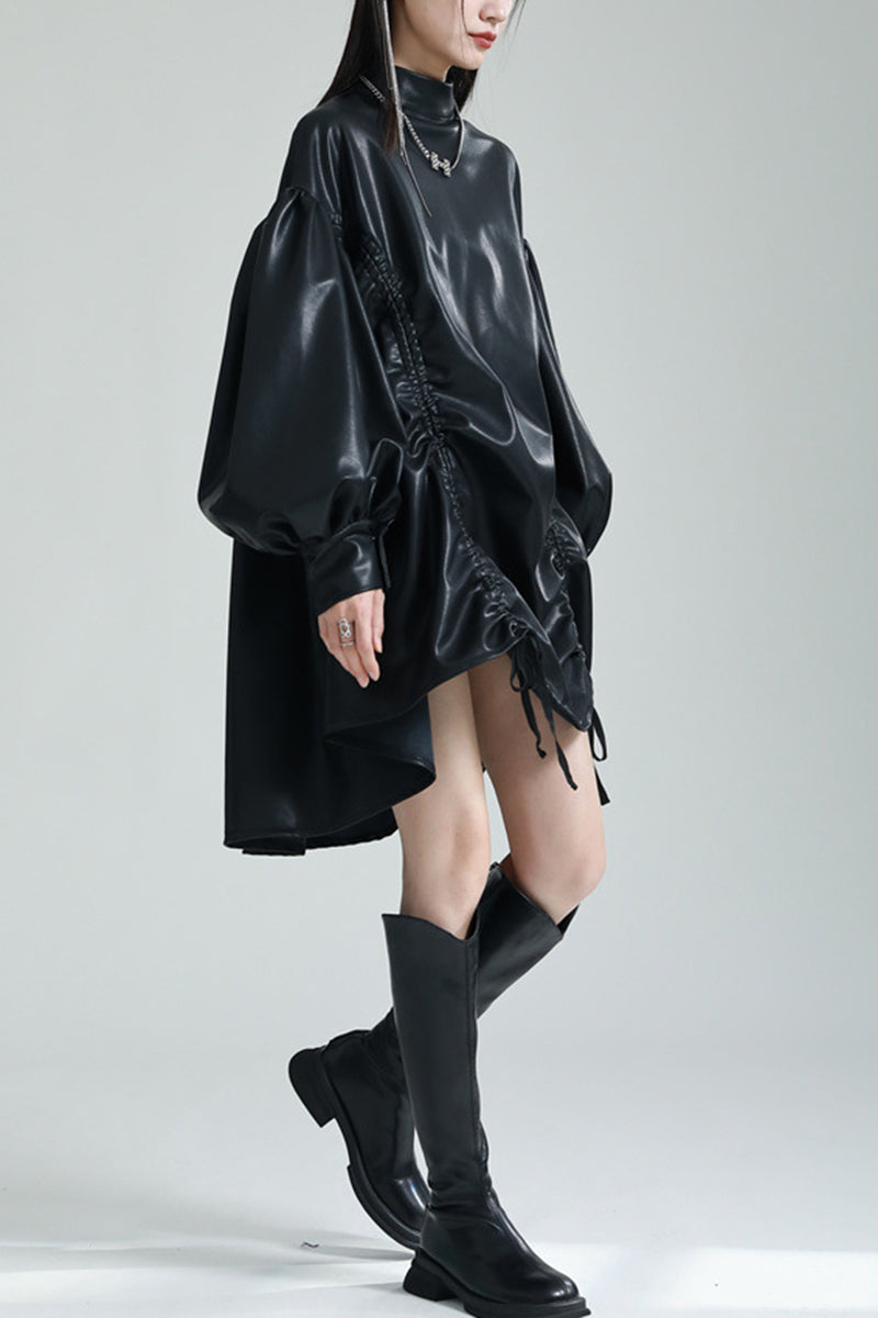 Modern Oversized Long Sleeve Dress