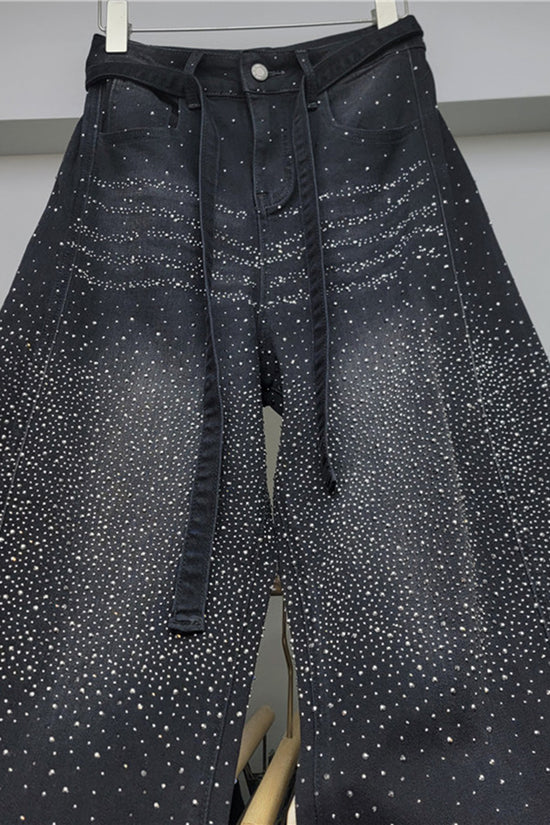 Sparkle Wide Leg Jeans