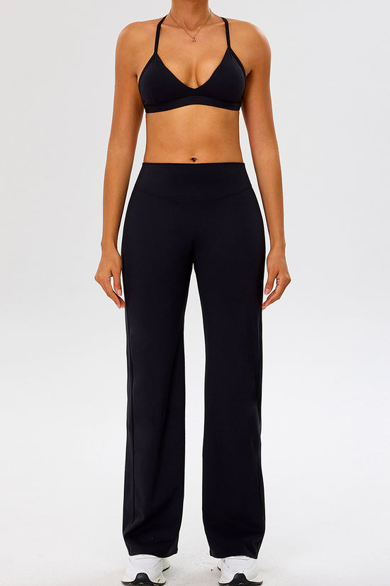 Sleek Sleeveless Activewear Set