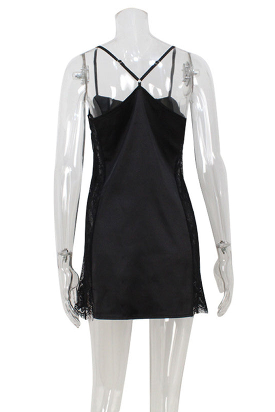 Strappy Sleeveless Bodycon Mini Dress