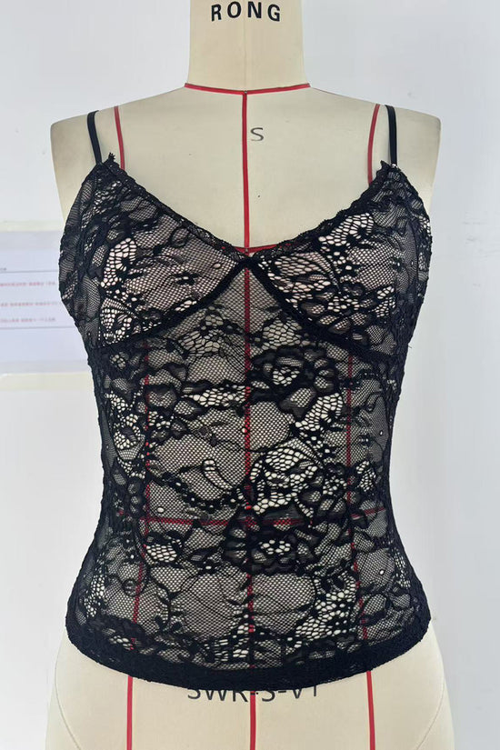Elegant Lace Tank Top