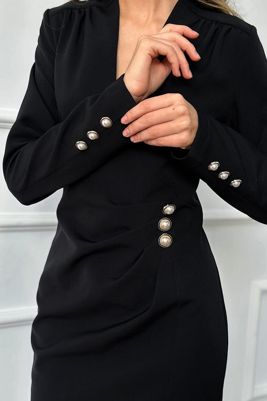 Elegant Long Sleeve Bodycon Dress