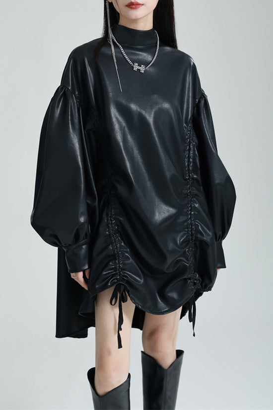 Modern Oversized Long Sleeve Dress