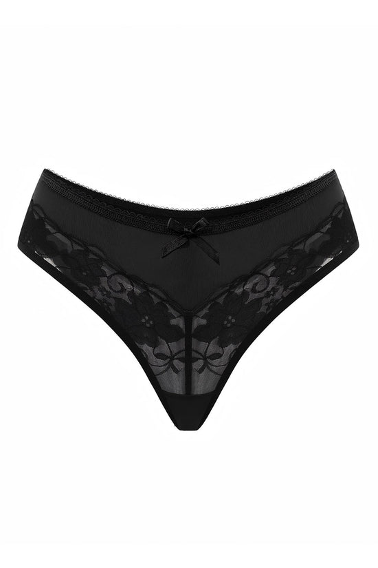 Lace Bow Detail Bikini Panties