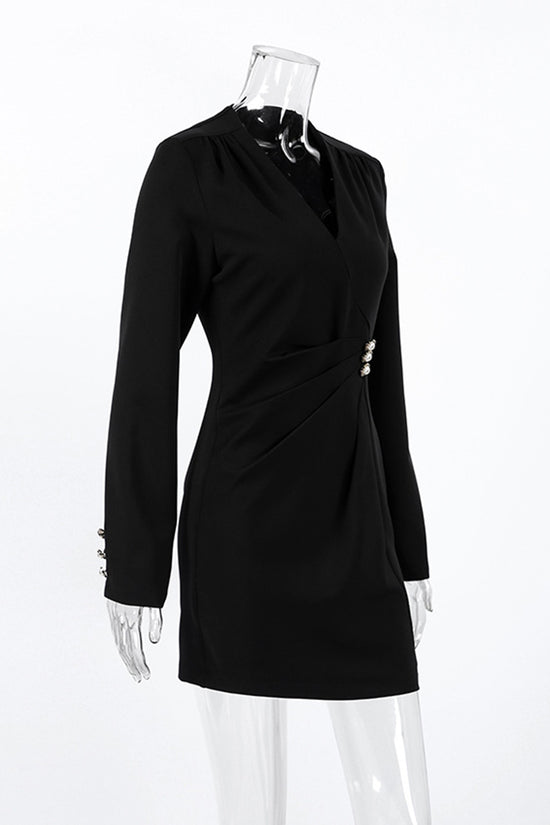 Elegant Long Sleeve Bodycon Dress