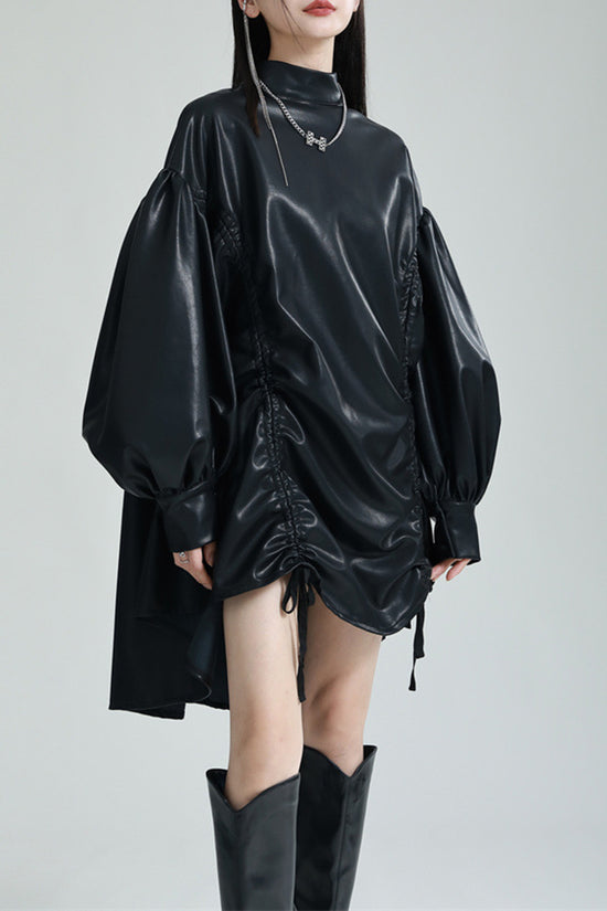 Modern Oversized Long Sleeve Dress