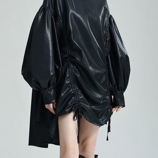 Modern Oversized Long Sleeve Dress