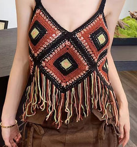 Crochet Flowy Tank Top