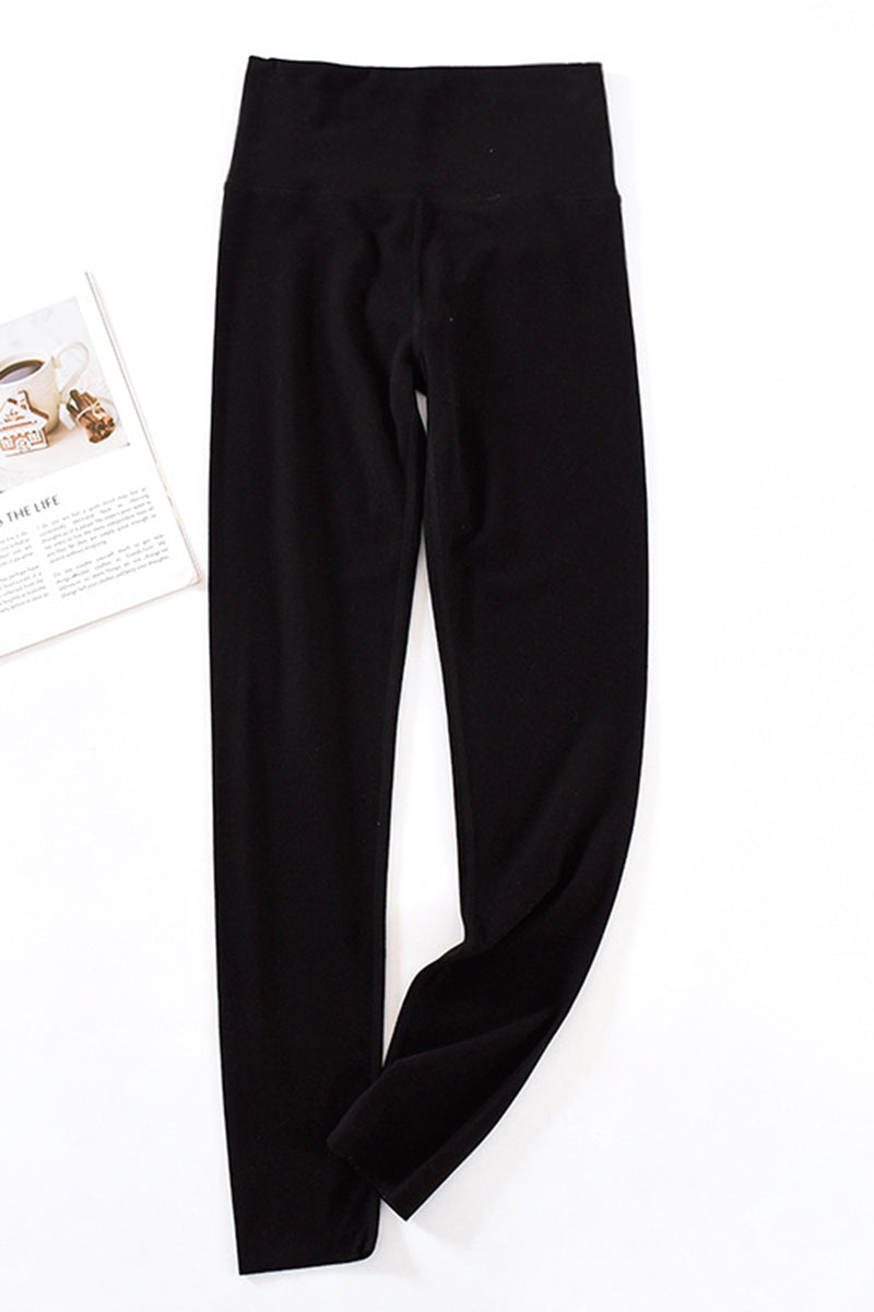 High-Waist Sleek Casual Pants