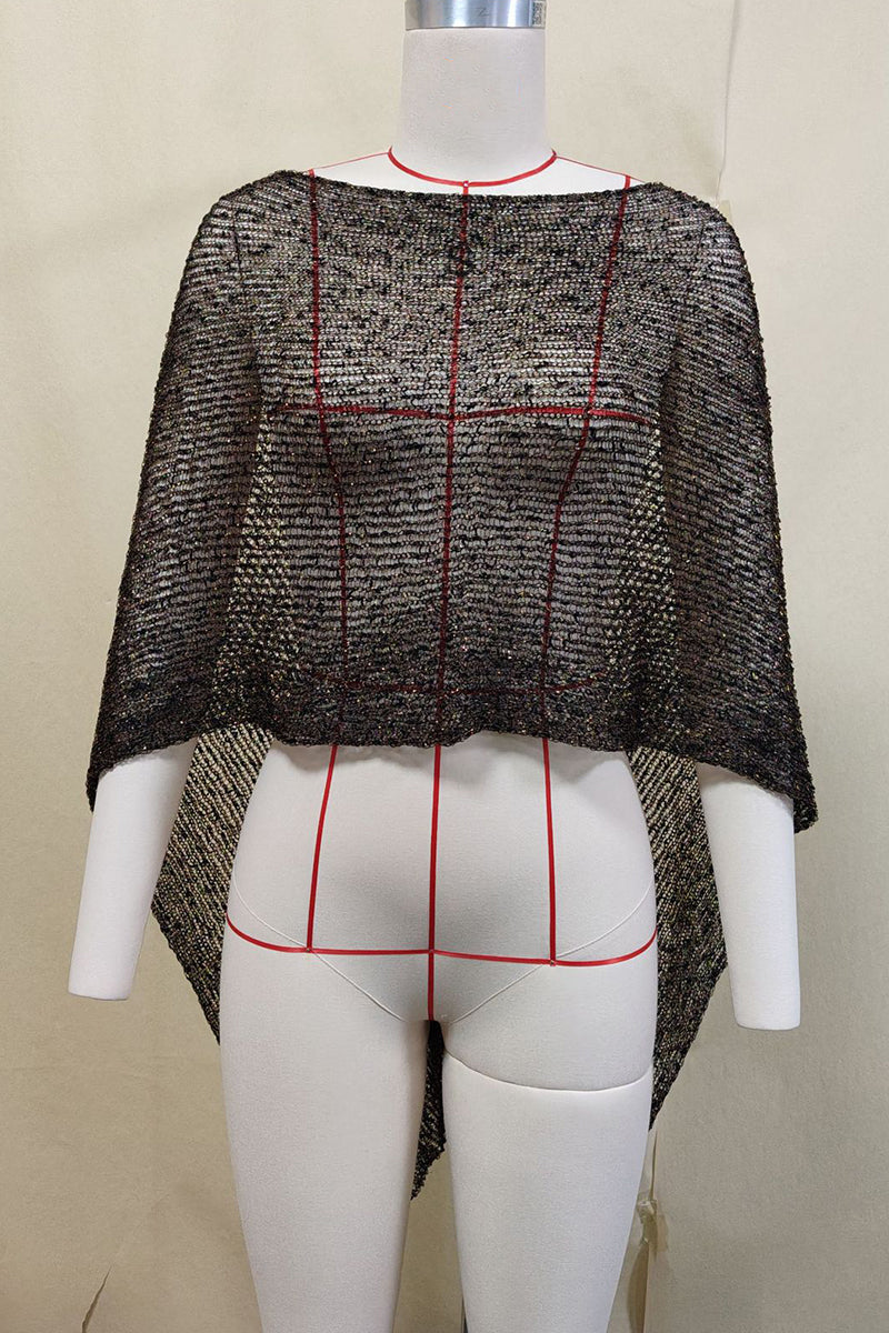 Elegant Mesh Beach Cover-Up