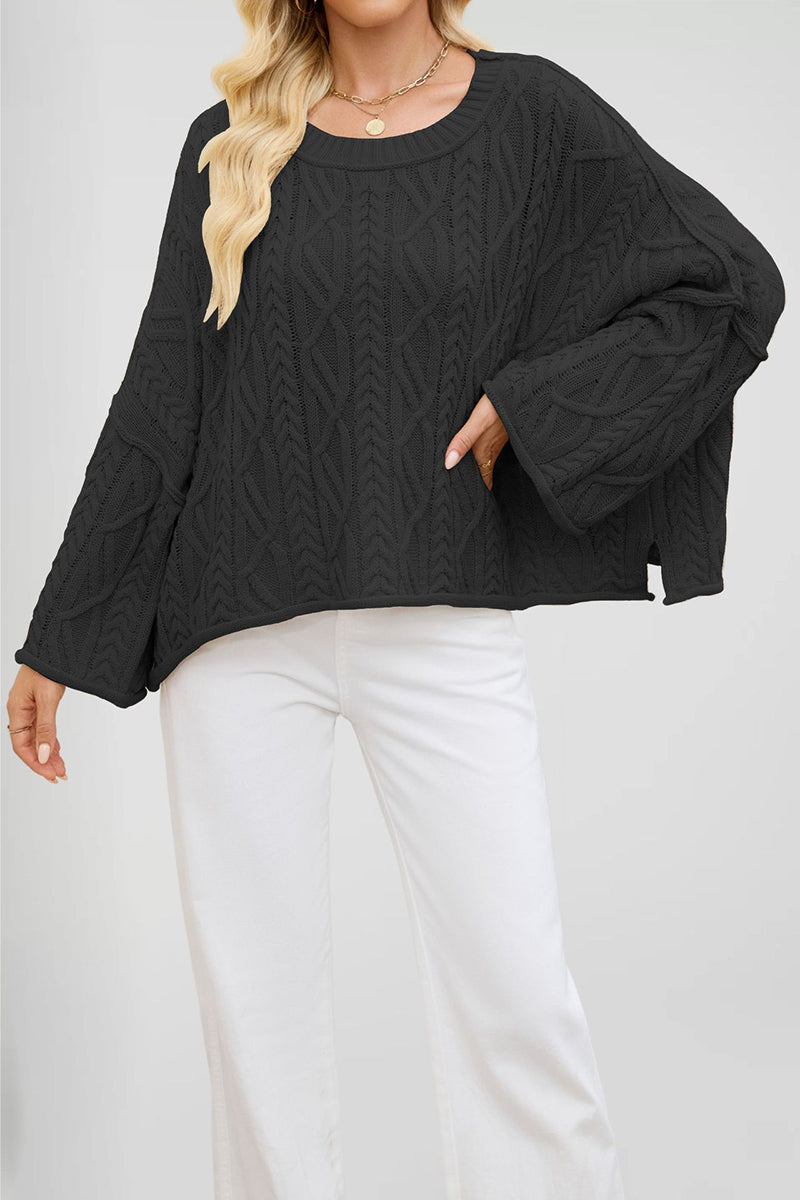 Cable Knit Oversized Sweater