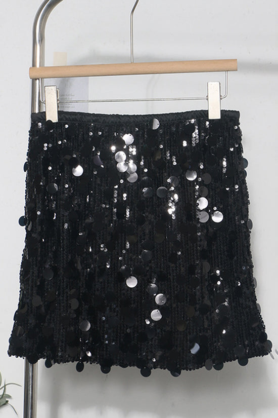 Sequin Mini Skirt