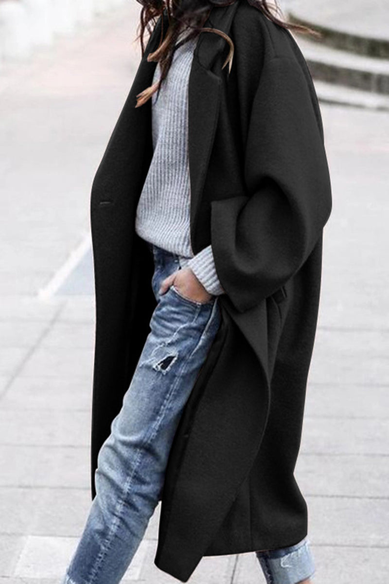 Chic Oversized Outerwear Coat
