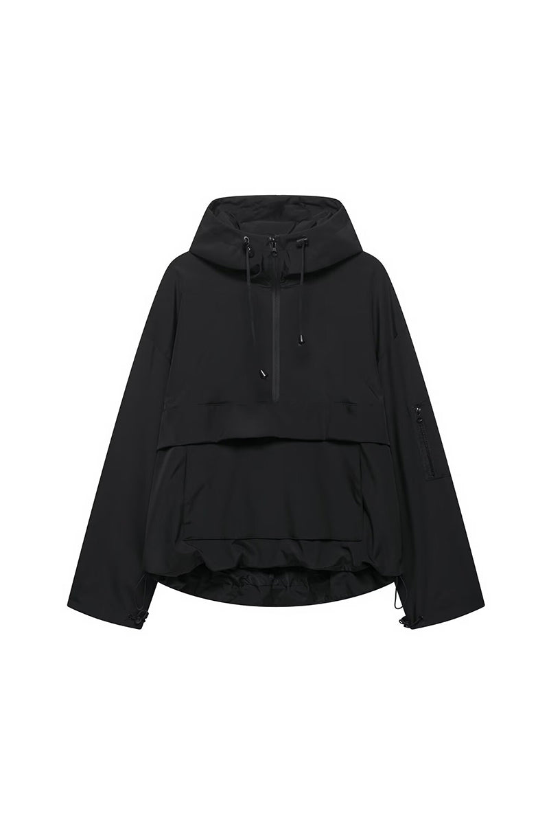 Hooded Windbreaker Jacket