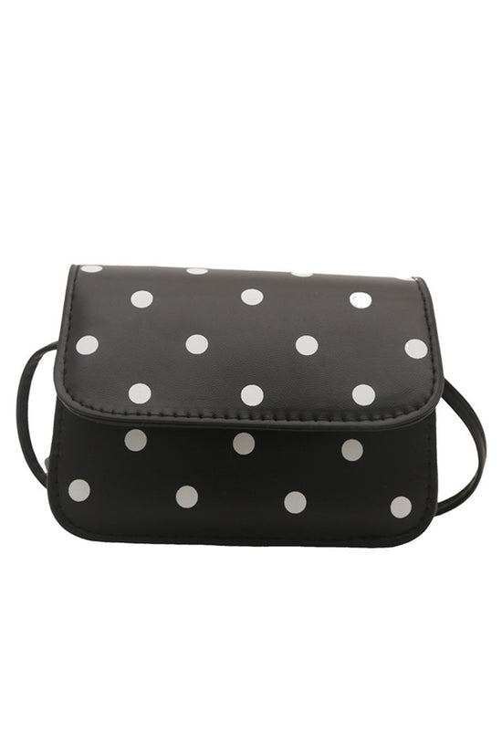 Polka Dot Mini Crossbody Bag