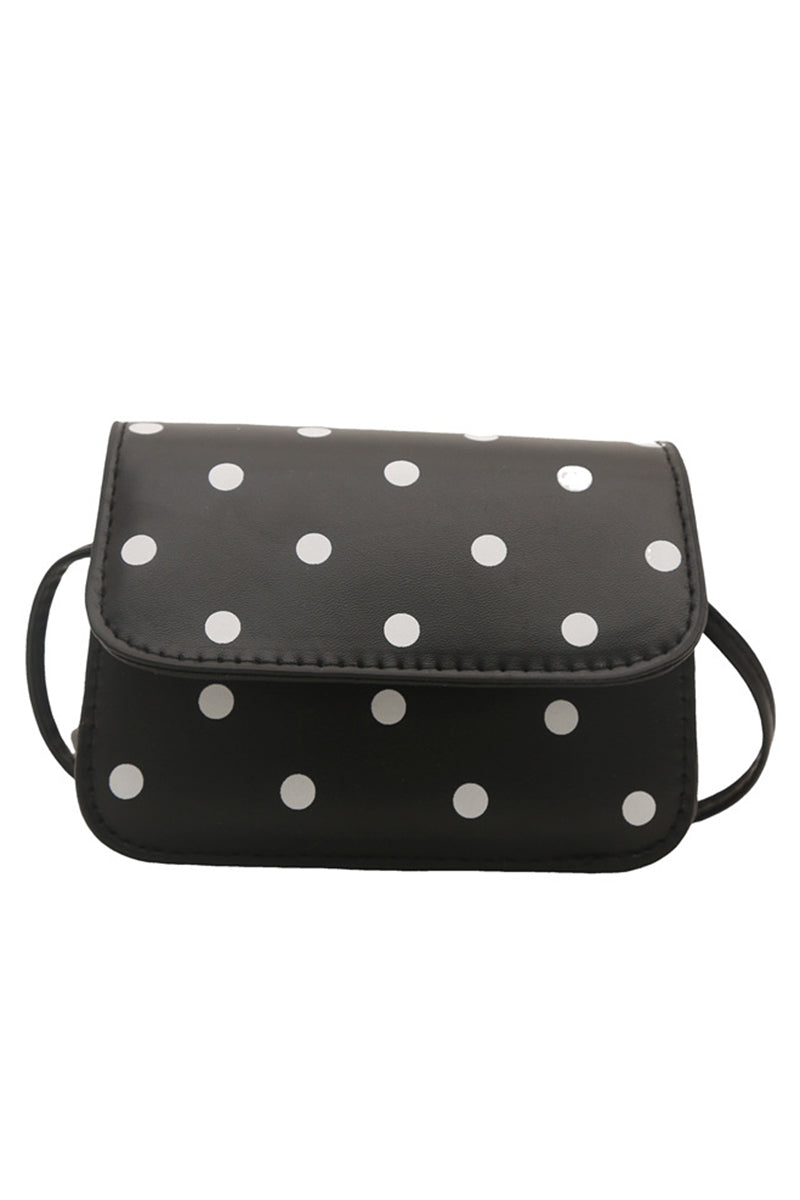 Polka Dot Mini Crossbody Bag