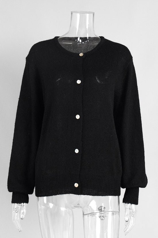 Classic Button-Up Cardigan
