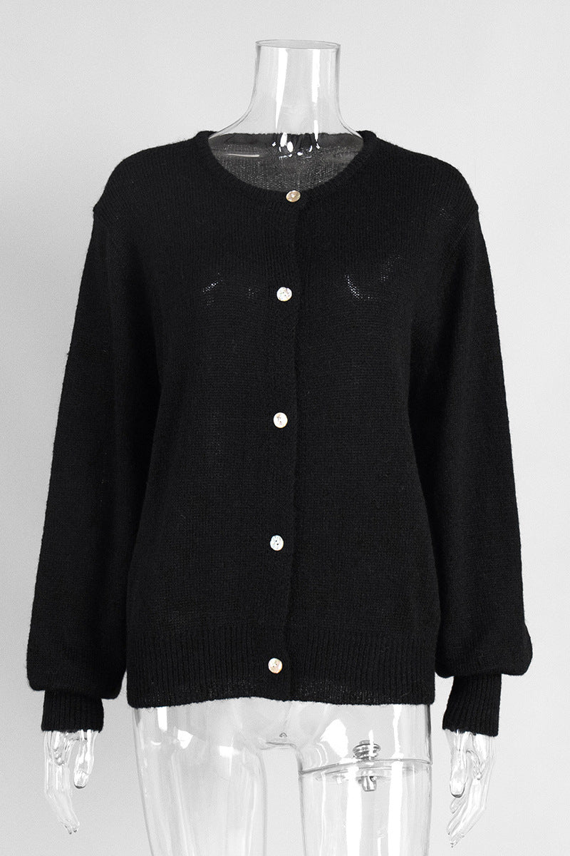 Classic Button-Up Cardigan
