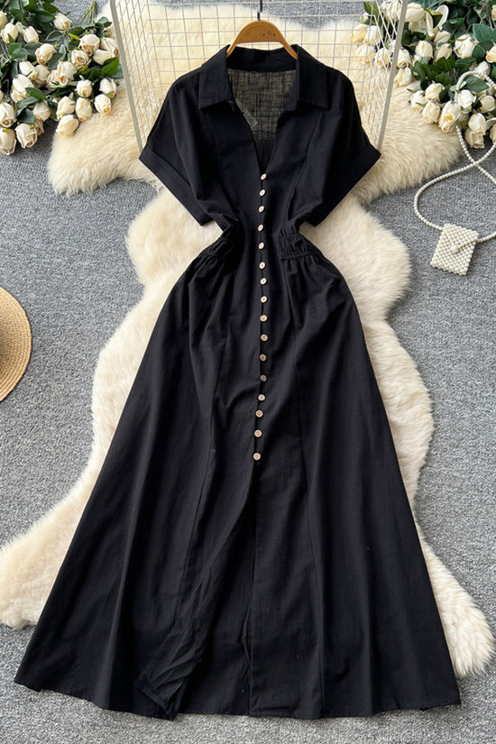 Button-Down Casual Dress