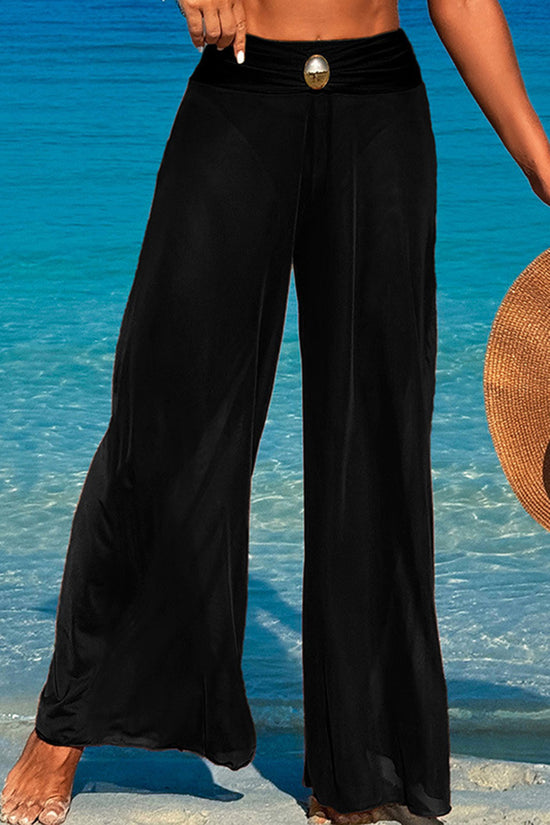 Elegant Beach Cover-Up Pants