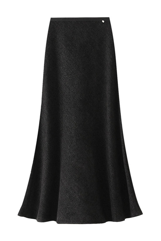Elegant Midi Skirt with Subtle Flair