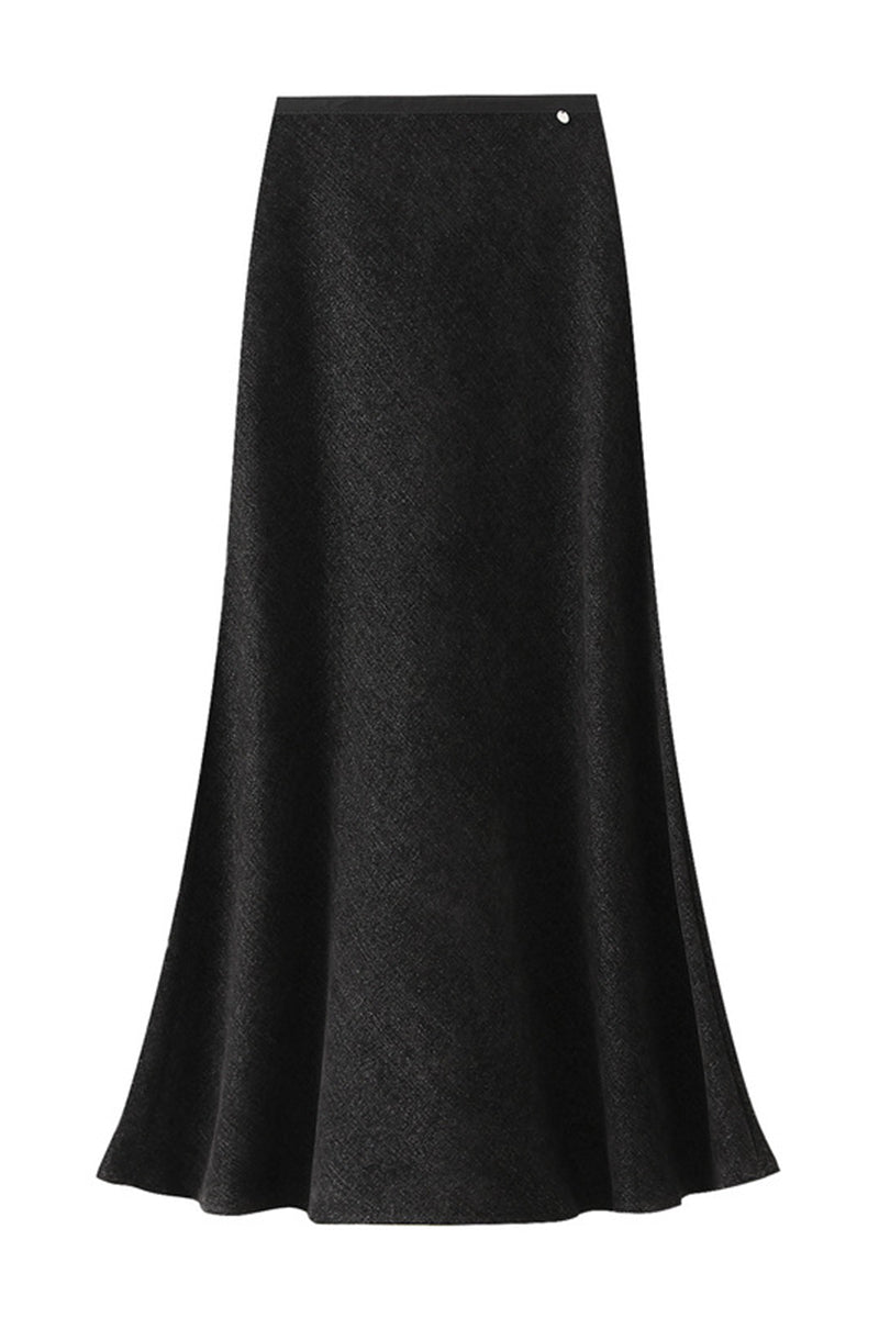 Elegant Midi Skirt with Subtle Flair