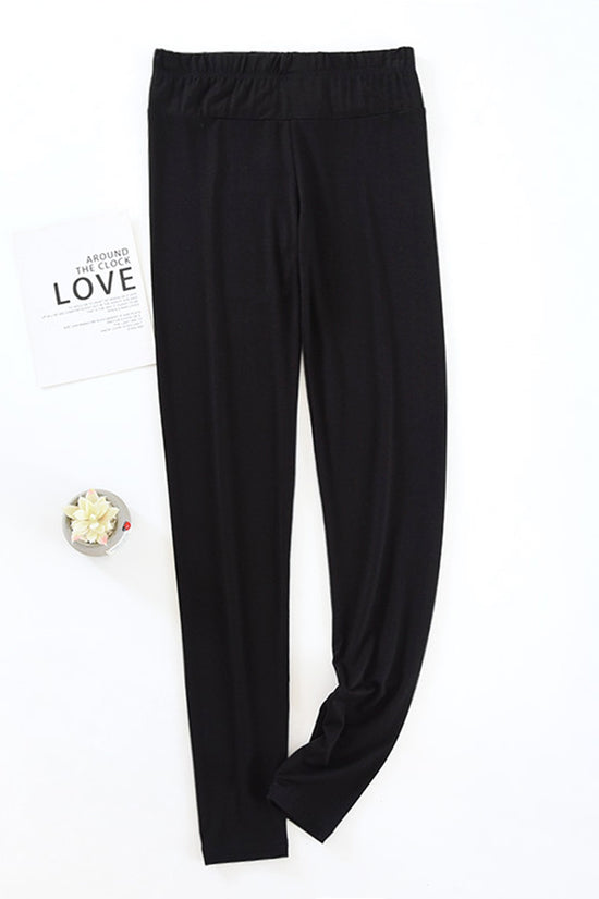 Essential High-Waist Casual Pants