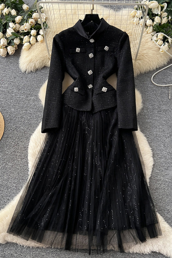 Elegant Embellished Casual Dress