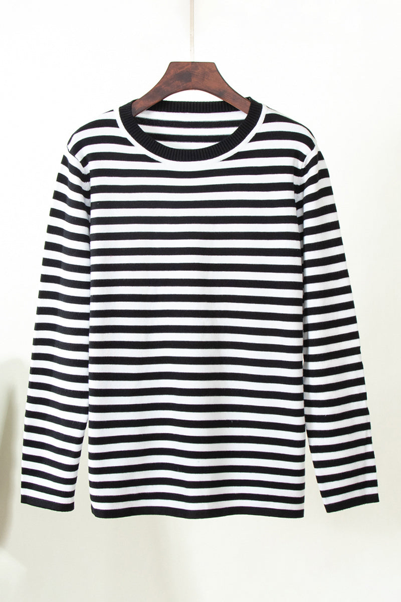 Striped Long Sleeve Sweater