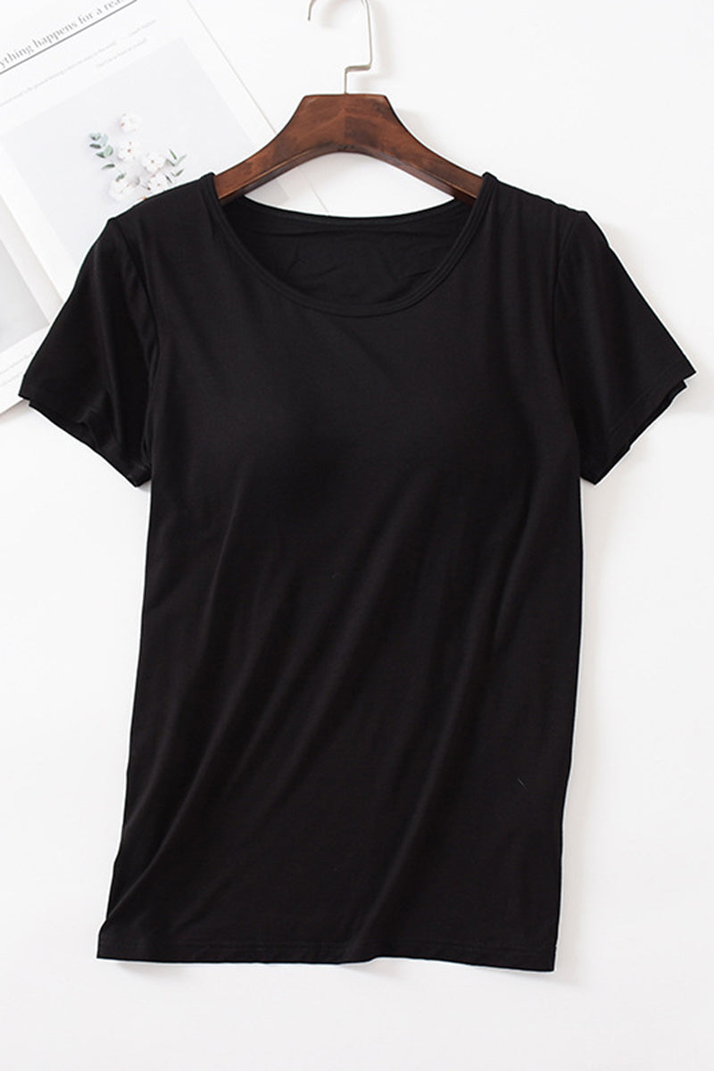 Classic Crew Neck Short Sleeve T-Shirt
