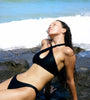 Halter Keyhole Bikini Set