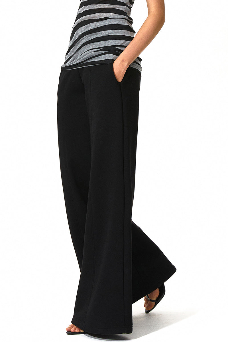 High-Waisted Wide-Leg Pants