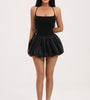 Spaghetti Strap Bubble Hem Mini Dress