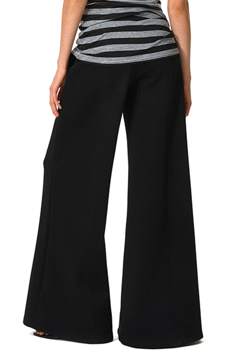 High-Waisted Wide-Leg Pants