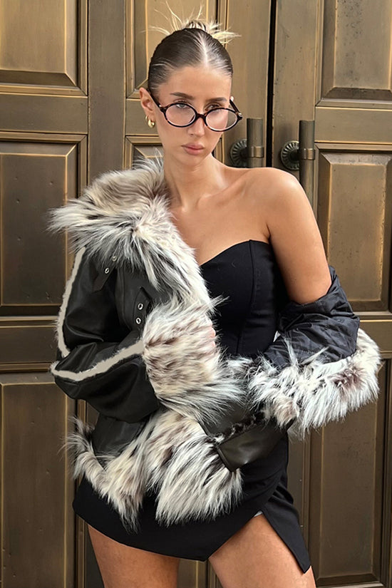 Faux Fur Jacket
