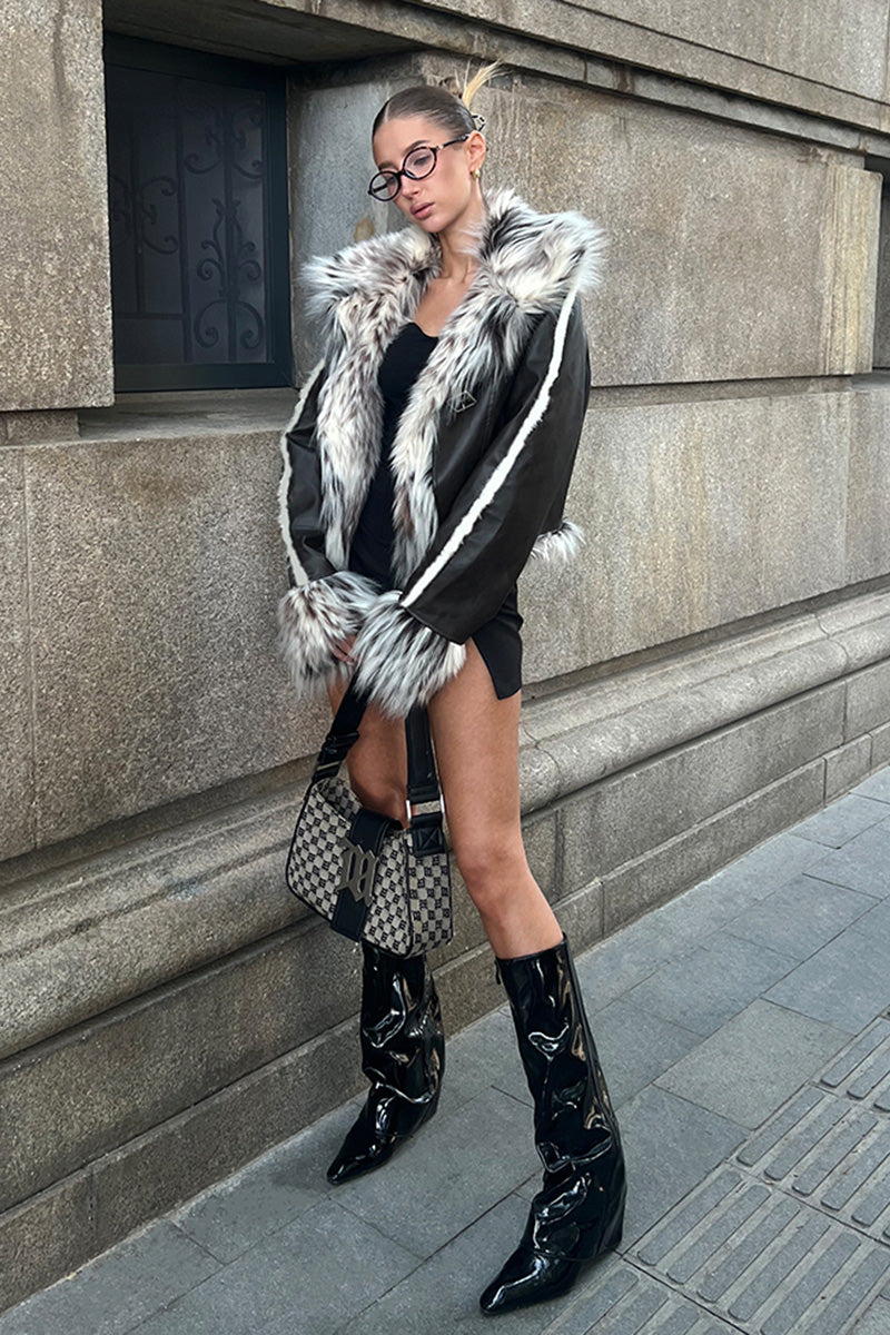 Faux Fur Jacket
