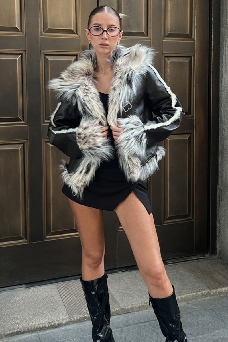 Faux Fur Jacket