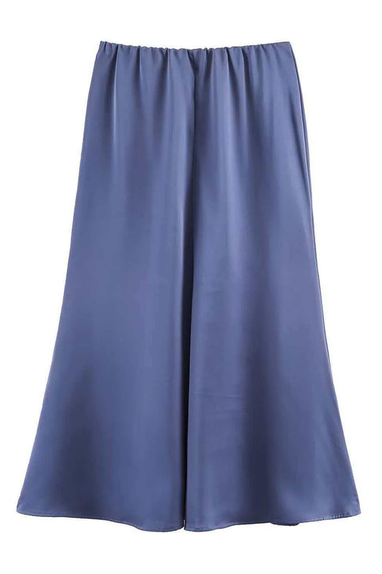 Elegant Flowing Midi Skirt